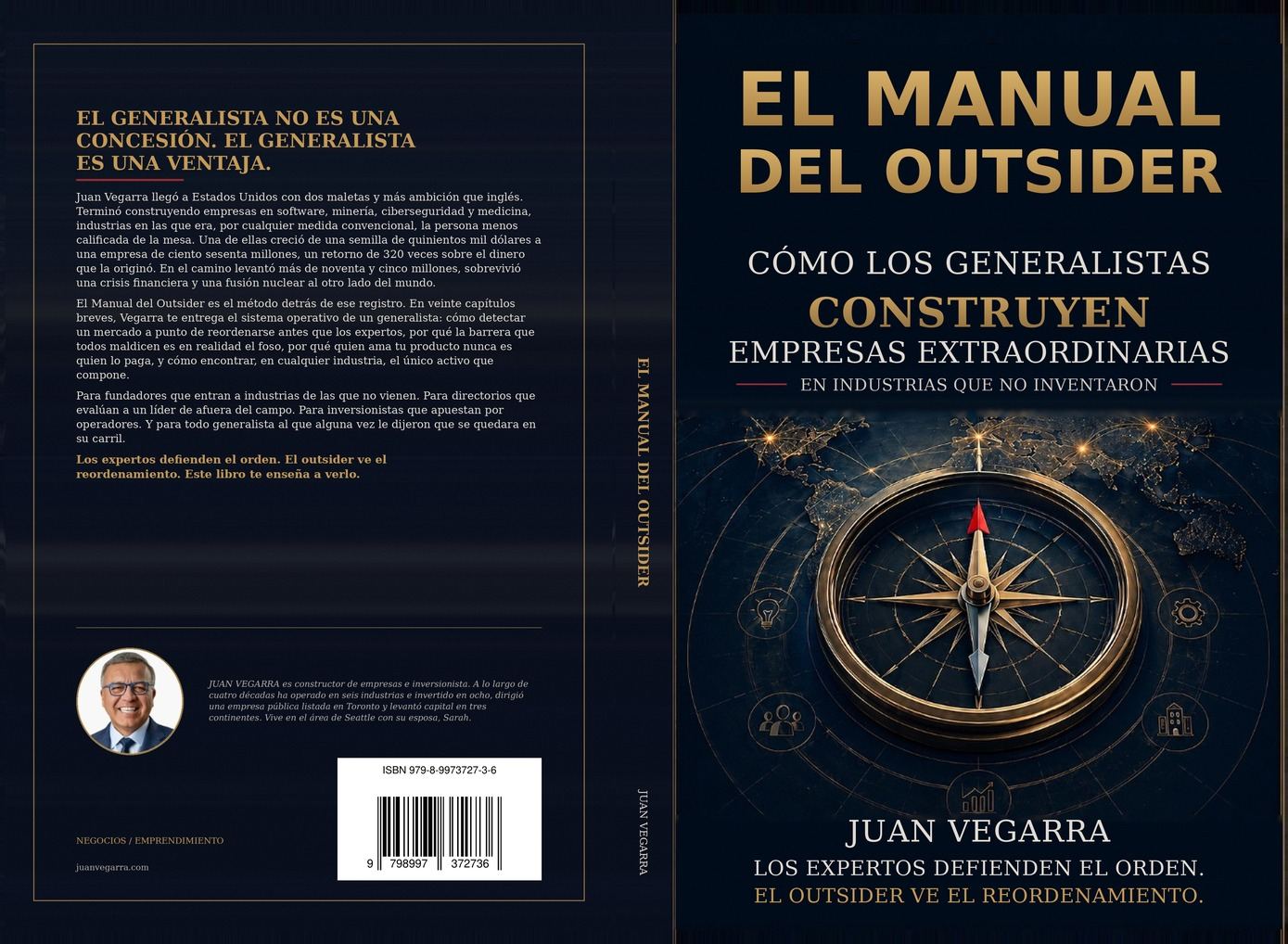 El Manual del Outsider, cubierta completa